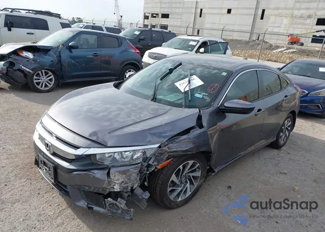 2017 Honda Civic Ex из США, поврежденный, VIN 19XFC2F85HE223986